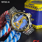 Joefox 1972G Doble Hora Metal Hombre