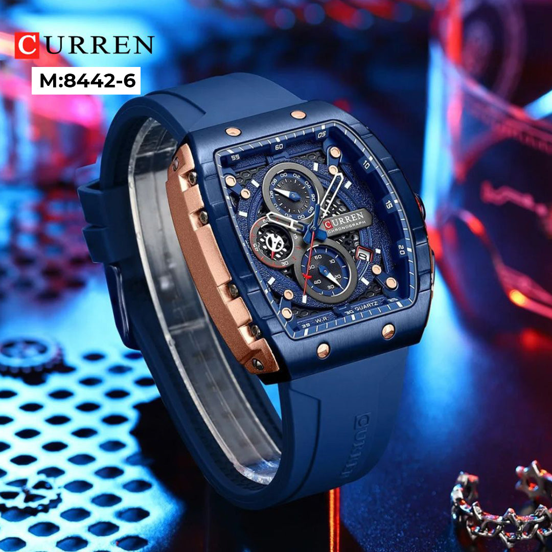 Curren 8442 Cronógrafo Deportivo Hombre