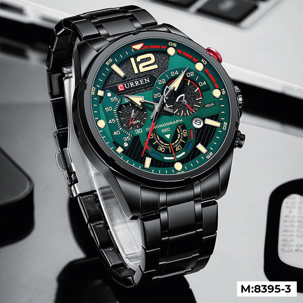 Curren 8395 Hombre Pulso Acero