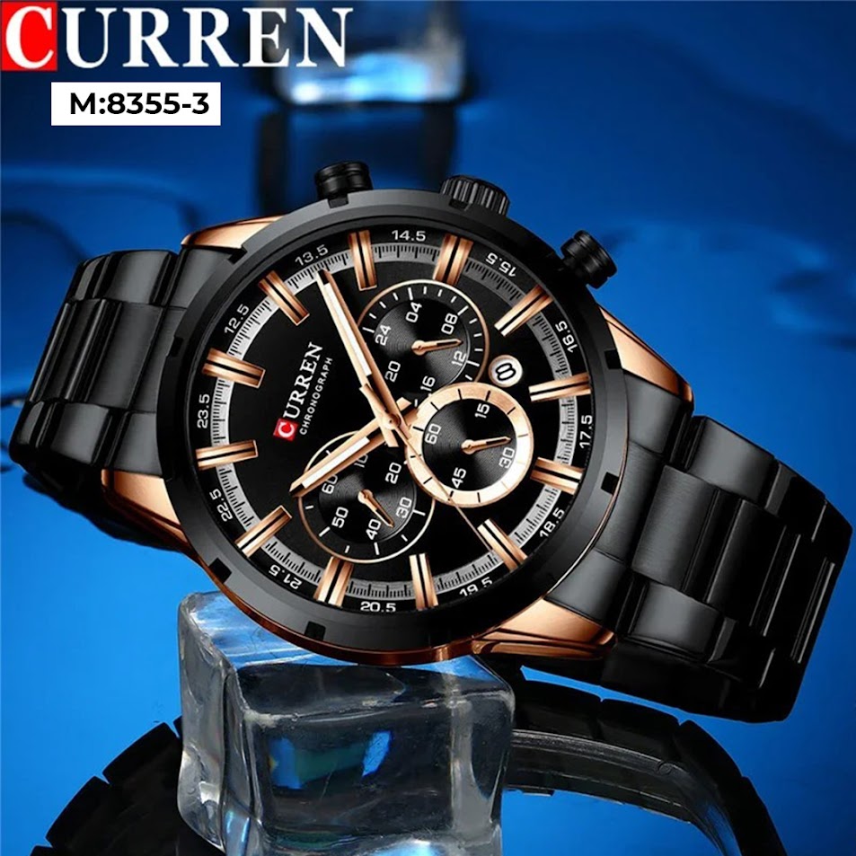 Curren 8355 Cronógrafo Hombre