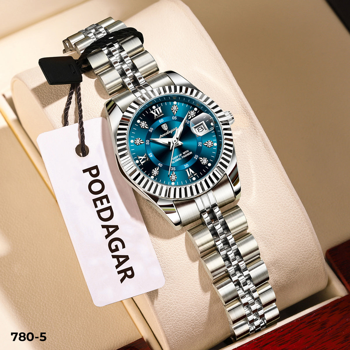 Poedagar 780 Calendario Metal Dama