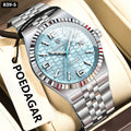 Poedagar 839 Calendario Metal Hombre